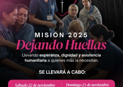 Mujeres Guerreras Inc. se llena de alegría al anunciar que el Ministerio Restauración Cristiana se une como patrocinador oficial de la Misión 2025 “Dejando Huellas”.