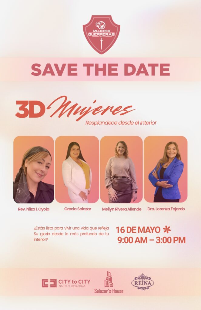 ¡Prepárate para resplandecer desde el interior! 💖 Únete a Mujeres Guerreras para una jornada poderosa de transformación.
🗓 Fecha: 16 de Mayo
⏰ Hora: 9:00 AM - 3:00 PM
📍 Locación: New Jersey
Ven y descubre cómo crecer y ser transformada en lo emocional, financiero y espiritual.
✨ Una vida con propósito, dirección e impacto te espera.
📲 ¿CÓMO REGISTRARTE?
¡Es muy fácil! Escanea el código QR que ves en esta publicación y asegura tu cupo hoy mismo.